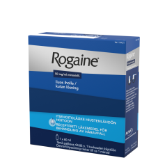 ROGAINE 50 mg/ml liuos iholle (2 annostelijaa)60 ml