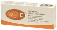 VAGI-C 250 MG EMÄTINPUIKKO 6 fol