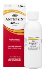 ANTEPSIN 200 mg/ml oraalisusp 200 ml