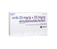 EMLA 25/25 mg/g emuls voide 5 g