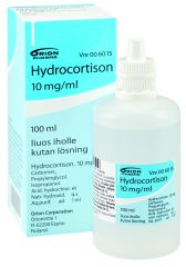 HYDROCORTISON 10 mg/ml liuos iholle 100 ml